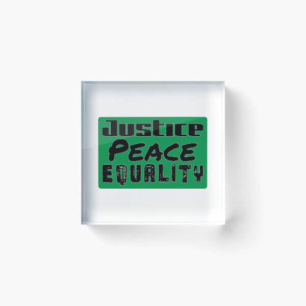 Item preview, Justice Peace Equality designed and sold by Bees-Honey-Gift.