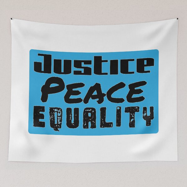 Item preview, Justice Peace Equality designed and sold by Bees-Honey-Gift.