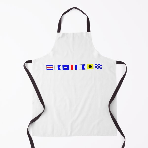 Item preview, Captain in nautical flags designed and sold by EenOvaa.