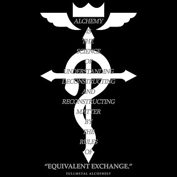 Póster for Sale con la obra «Principio Alquimista Fullmetal de