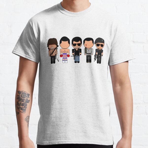 Stallone à travers les âges - "Vector-Eds" T-shirt classique