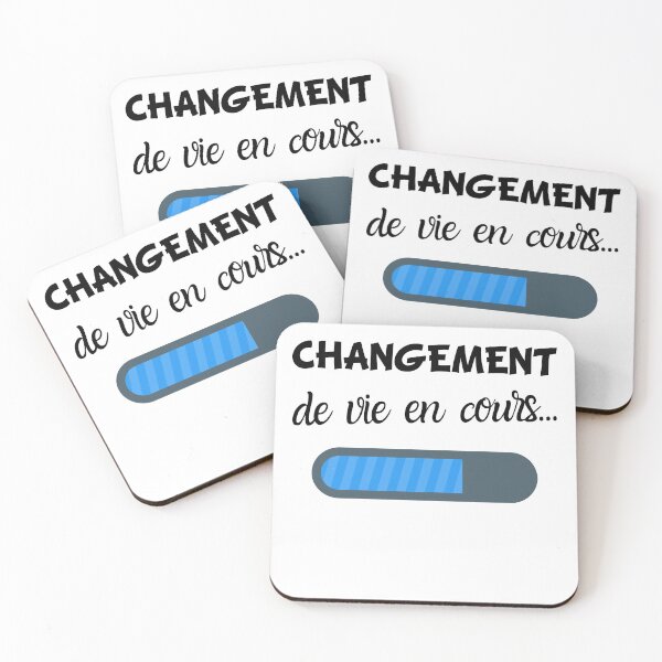 Aperçu de l'œuvre Changement de vie en cours reconversion drôle divorce créée et vendue par joozybart.