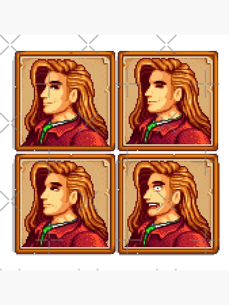 Stardew Valley Elliot Greeting Card By Kathdvd Redbubble