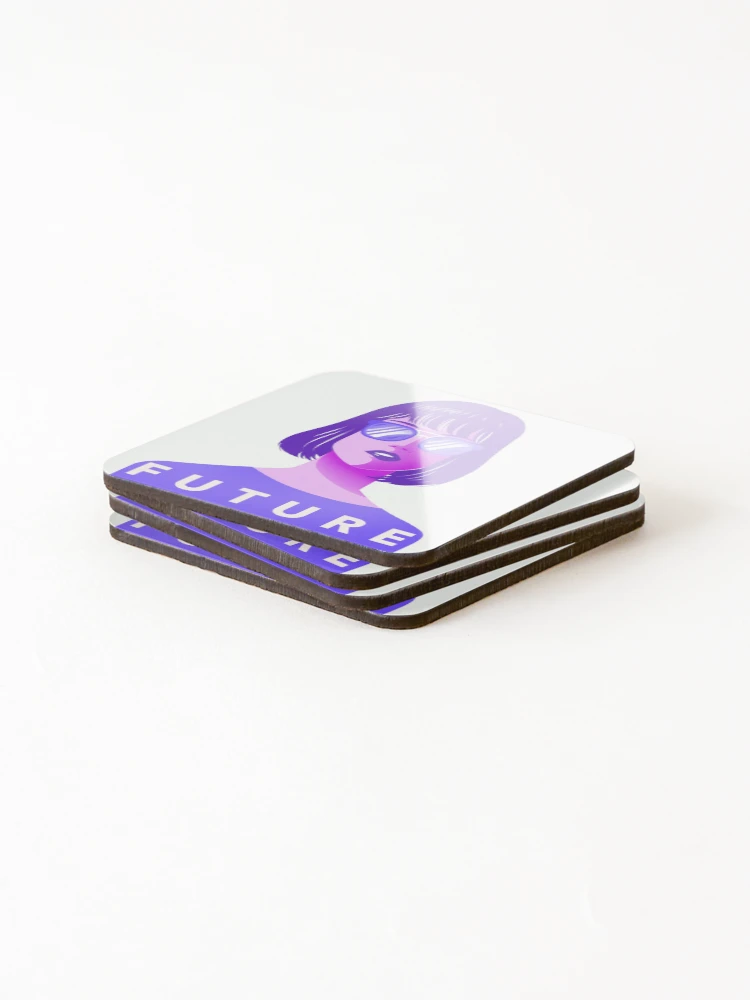 Thumbnail 4 of 5, Coasters (Set of 4), Future designed and sold by RULR.