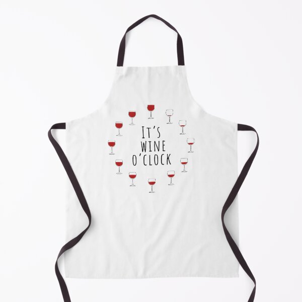 Item preview, It's wine o'clock red wine designed and sold by pixelcow333.