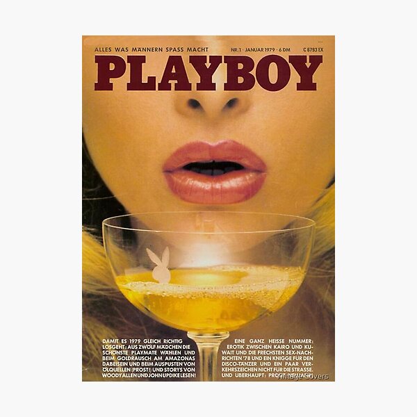 Playboy Vintage Cover January 1979 Photographic Print