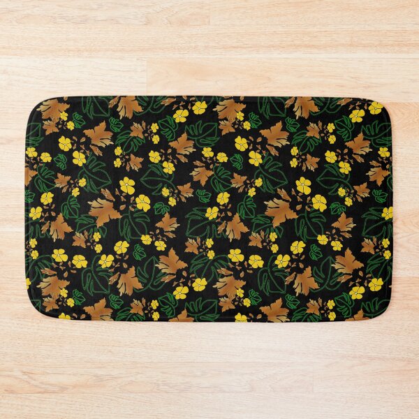 Item preview, Golden Summer Floral Pattern designed and sold by Stephanie J Lewis.