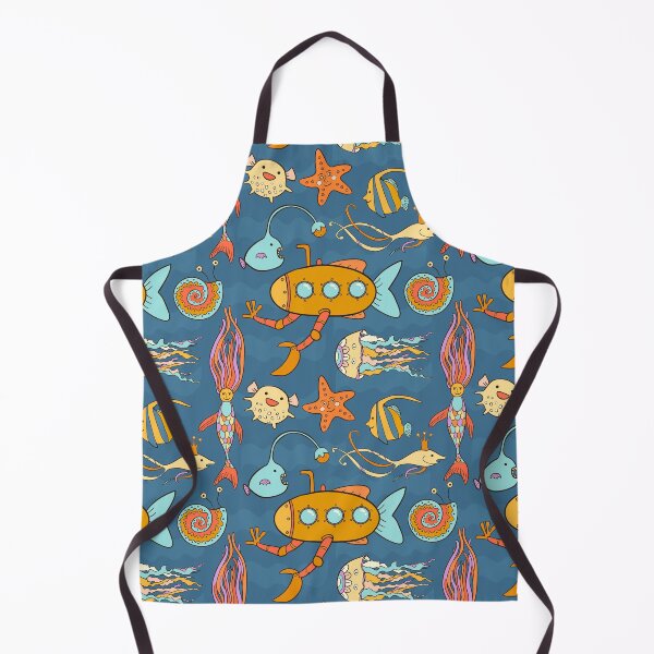 Item preview, Yellow submarine and fantastic underwater world designed and sold by Elsbet.