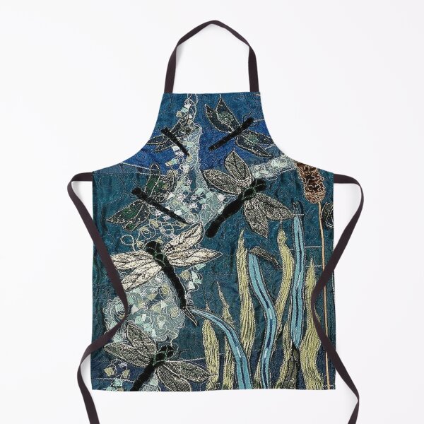 Item preview, Midnight on the Water, Textile Art designed and sold by NisaKiley.