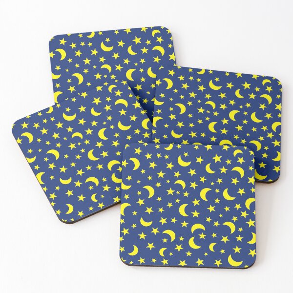 Item preview, Moon and Stars Pattern designed and sold by sifis.