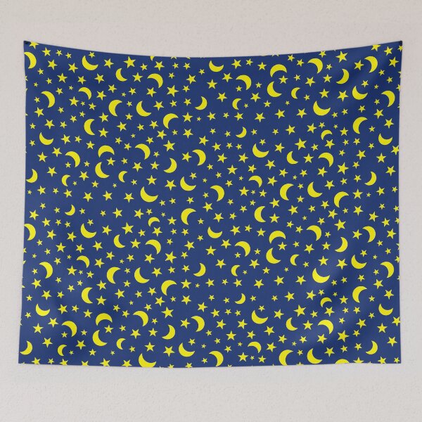 Item preview, Moon and Stars Pattern designed and sold by sifis.