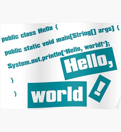 Java Programming Posters | Redbubble image.