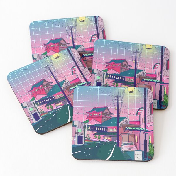 Item preview, Aesthetic lo-fi town designed and sold by Prachis-Corner.