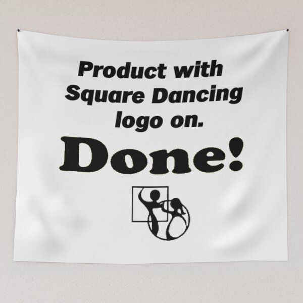 Item preview, Logo Done BLK designed and sold by Square Dancing Gifts & Merchandise.