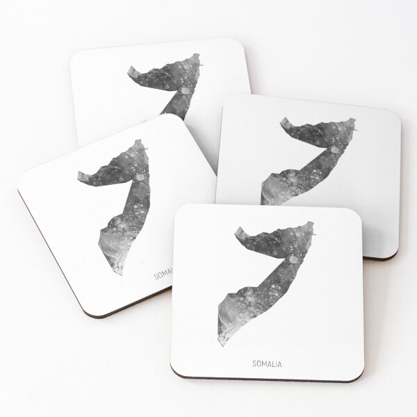 Item preview, Somalia Watercolor Map designed and sold by ArtPrints.