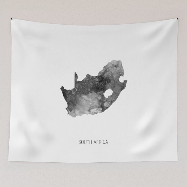 Item preview, South Africa Watercolor Map designed and sold by ArtPrints.