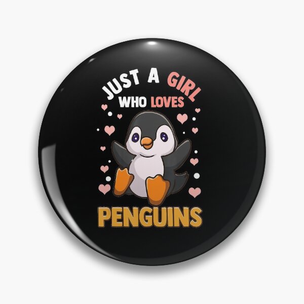 Item preview, Penguin Shirt For Girls Just A Girl Who Loves Penguins designed and sold by Brigitte98.
