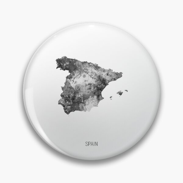 Item preview, Spain Watercolor Map designed and sold by ArtPrints.