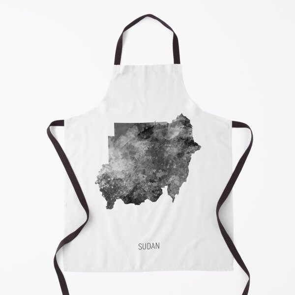 Item preview, Sudan Watercolor Map designed and sold by ArtPrints.