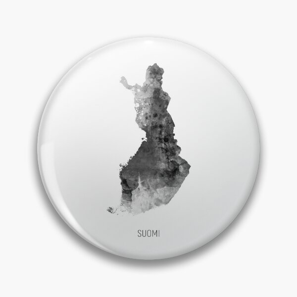 Item preview, Suomi Watercolor Map designed and sold by ArtPrints.
