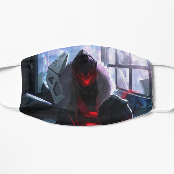 Proyecto Jhin - League of Legends Mascarilla plana