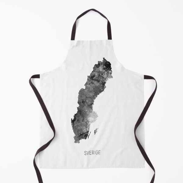 Item preview, Sverige Watercolor Map designed and sold by ArtPrints.