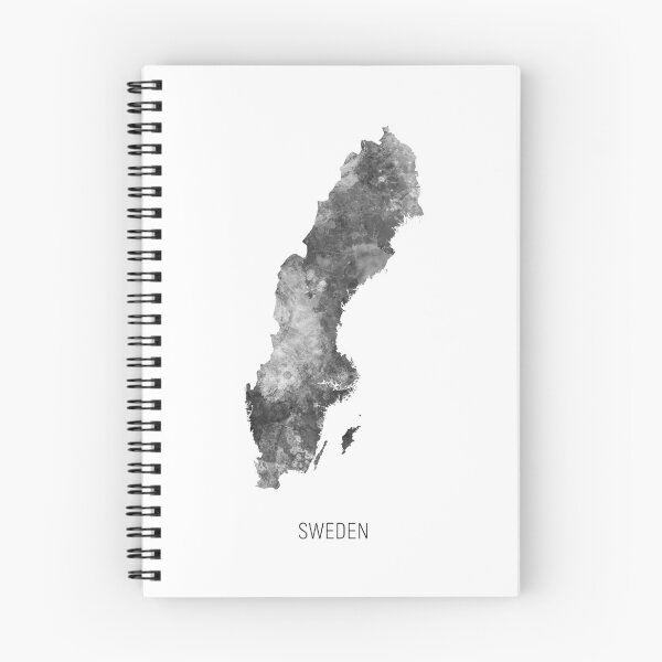 Item preview, Sweden Watercolor Map designed and sold by ArtPrints.