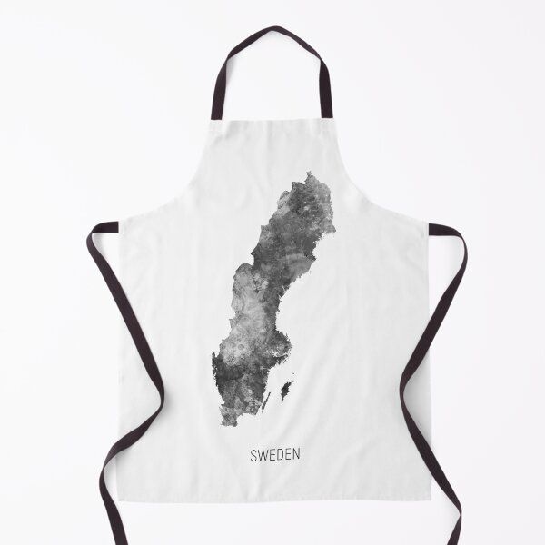 Item preview, Sweden Watercolor Map designed and sold by ArtPrints.