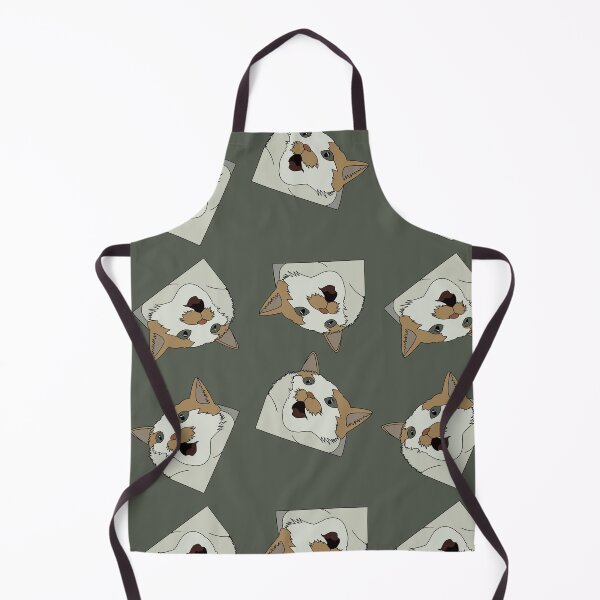 Item preview, OMG cursed cat meme funny pattern designed and sold by ItsMemeMachine.