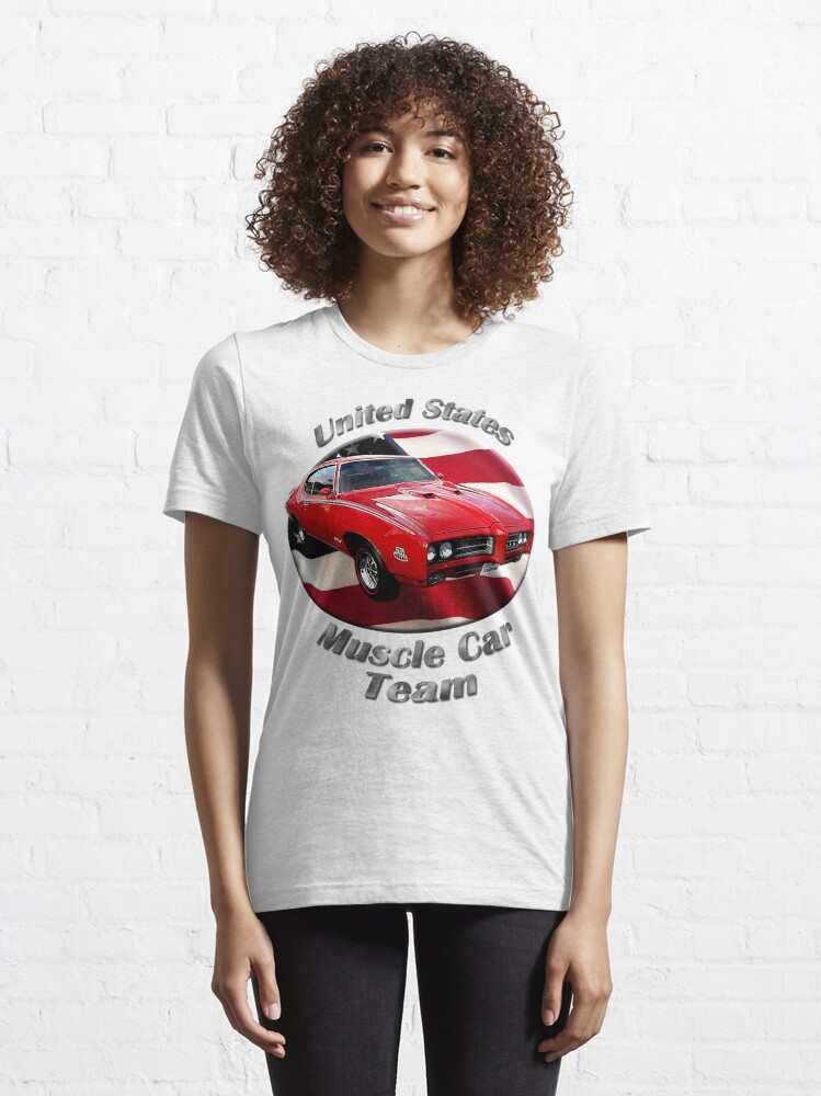 Alternate view of Pontiac GTO Muscle Car Team Essential T-Shirt