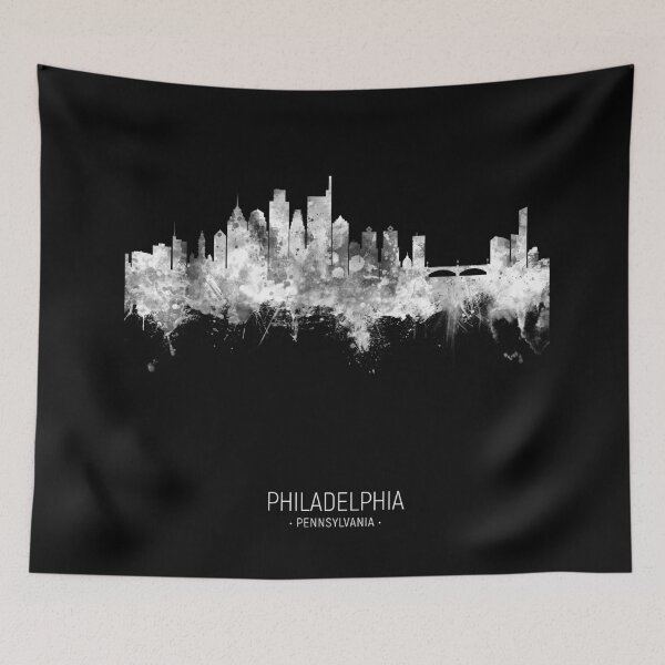 Item preview, Philadelphia Pennsylvania Skyline designed and sold by ArtPrints.