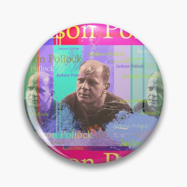 Item preview, Jackson Pollock portrait, Jack the dripper designed and sold by Mauswohn.