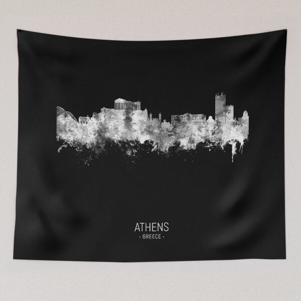 Item preview, Athens Greece Skyline designed and sold by ArtPrints.