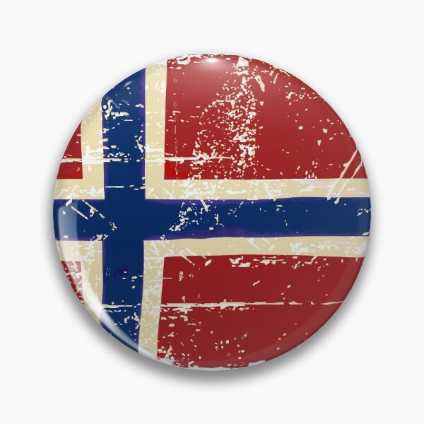 Item preview, Norway Flag - Vintage Look designed and sold by Port-Stevens.