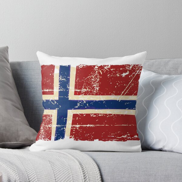 Item preview, Norway Flag - Vintage Look designed and sold by Port-Stevens.