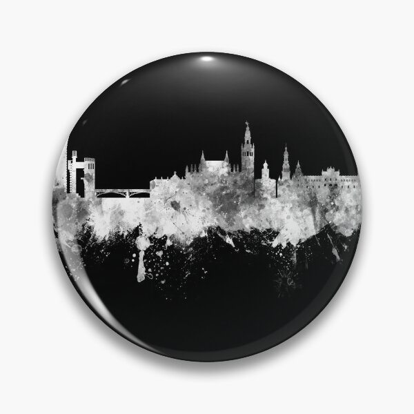Item preview, Sevilla Spain Skyline designed and sold by ArtPrints.