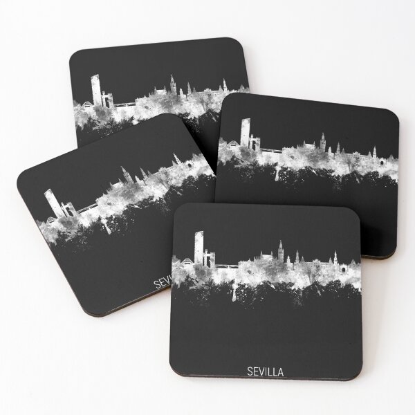 Artikelvorschau, Sevilla Spain Skyline entworfen und verkauft von ArtPrints.