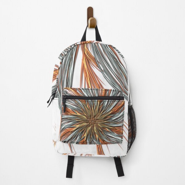 Item preview, Masculine Metallics form this wispy feathery flower design designed and sold by busyBeanz.
