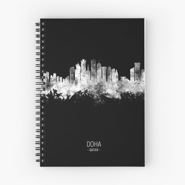 Artikelvorschau, Doha Qatar Skyline entworfen und verkauft von ArtPrints.