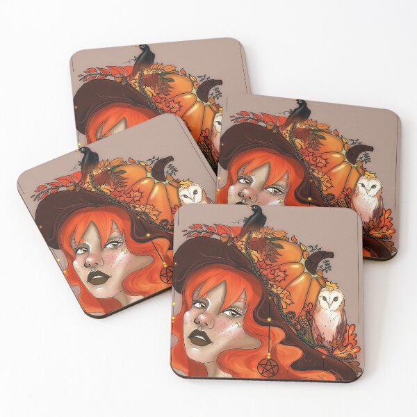 Item preview, Bruja de vacaciones wicca de mabon designed and sold by Coven-Of-Art.