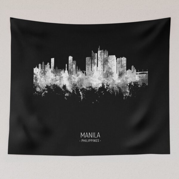 Item preview, Manila Philippines Skyline designed and sold by ArtPrints.