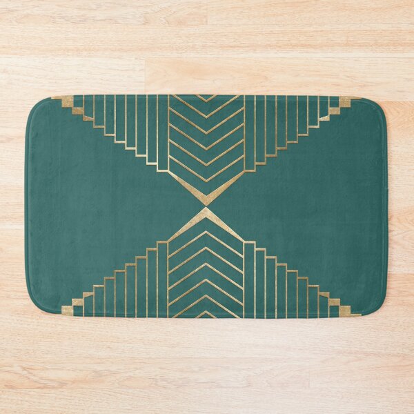 Item preview, Art Deco glamour - teal and gold II designed and sold by RoseAesthetic.