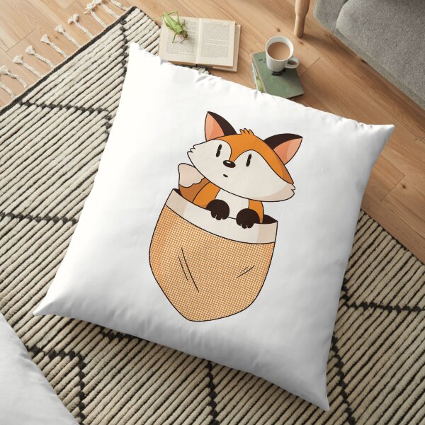 POCKET FOX Floor Pillow