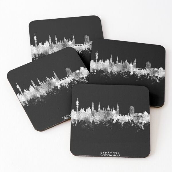 Item preview, Zaragoza Spain Skyline designed and sold by ArtPrints.