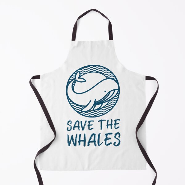 Item preview, Save the Whales Cute Whale on Waves designed and sold by javes93.