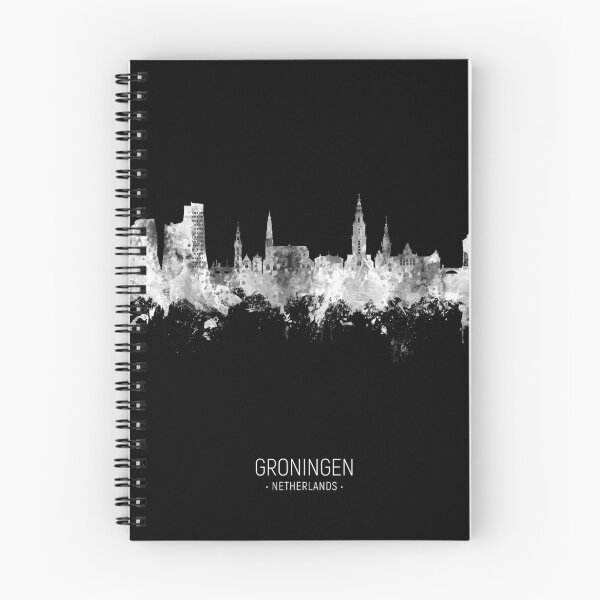 Item preview, Groningen The Netherlands Skyline designed and sold by ArtPrints.
