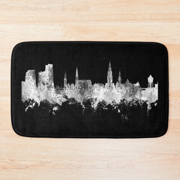 Item preview, Groningen The Netherlands Skyline designed and sold by ArtPrints.