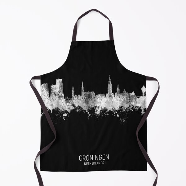 Item preview, Groningen The Netherlands Skyline designed and sold by ArtPrints.