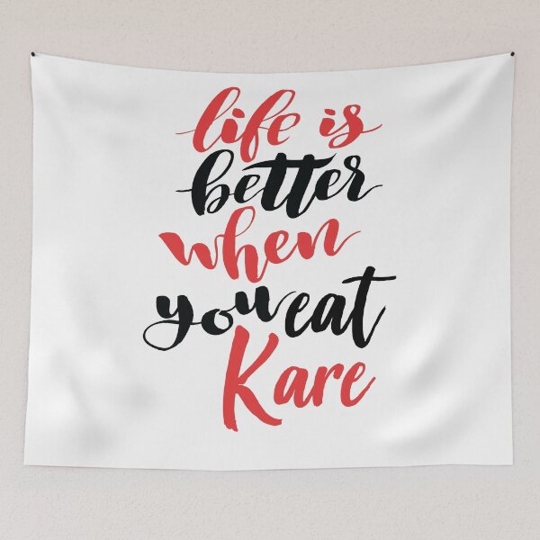 Item preview, Life Is Better When You Eat Kare designed and sold by ProjectX23.