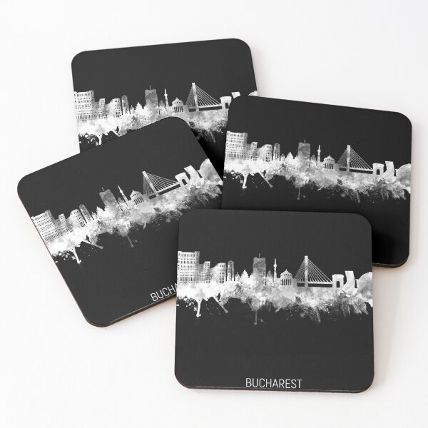 Item preview, Bucharest Romania Skyline designed and sold by ArtPrints.